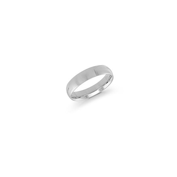 White Gold Wedding Band by Malo Mitchell's Jewelry Norman, OK