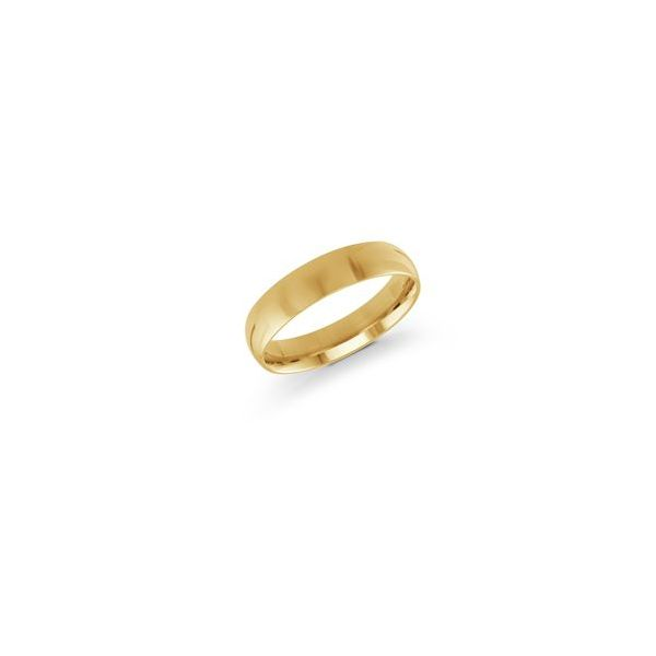 Yellow Gold Men's Wedding Band by Malo Mitchell's Jewelry Norman, OK