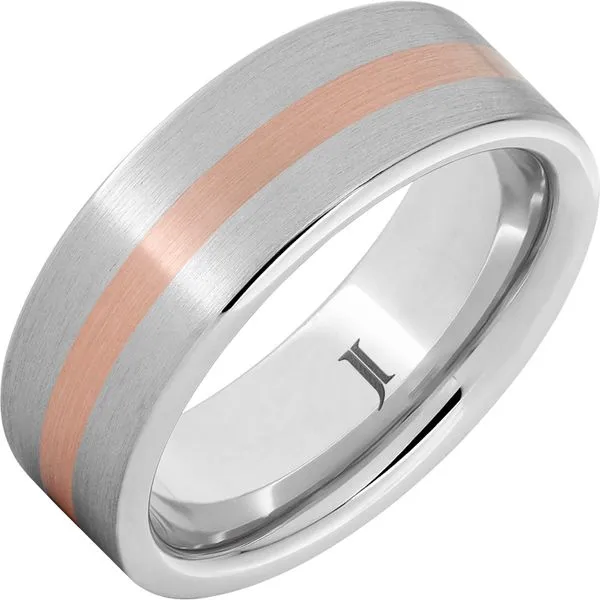 Serinium Band With Rose Gold Mitchell's Jewelry Norman, OK