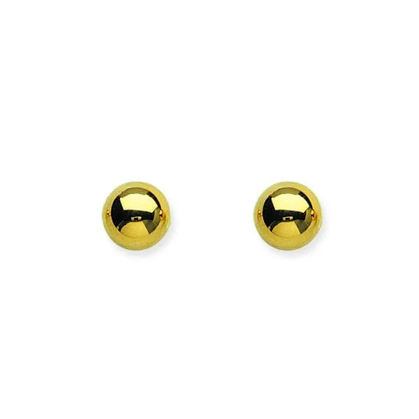 Polished Ball Stud Earrings by Midas Mitchell's Jewelry Norman, OK