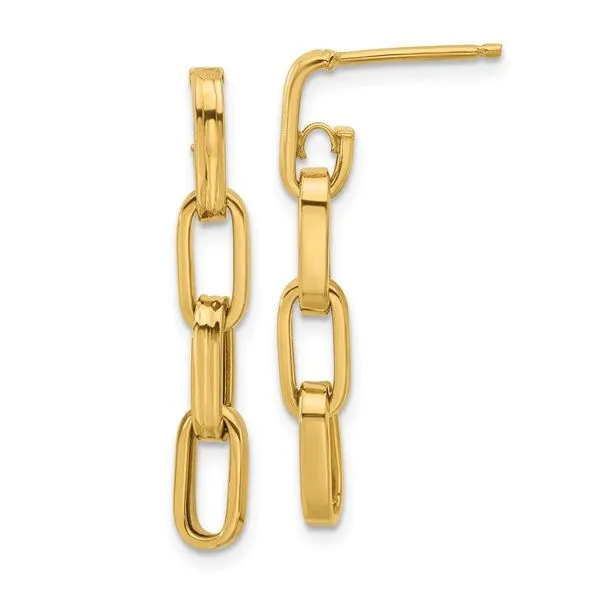 Dangle Link Earrings Mitchell's Jewelry Norman, OK
