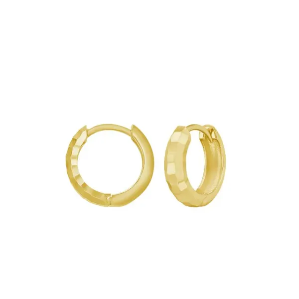 Gold Huggie Earrings Mitchell's Jewelry Norman, OK