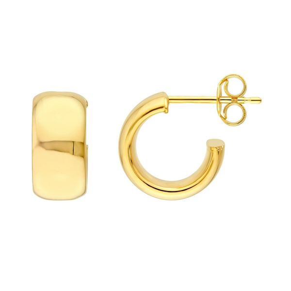 Gold Hoop Earrings Mitchell's Jewelry Norman, OK