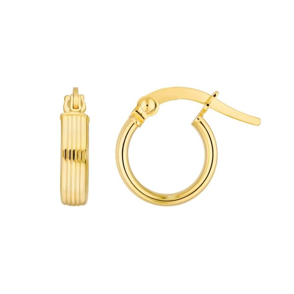 Gold Hoop Earrings Mitchell's Jewelry Norman, OK