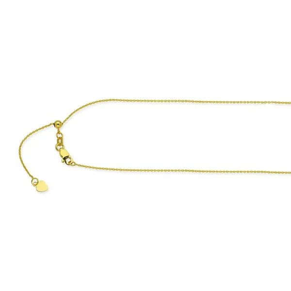Yellow Gold Adjustable Chain by Midas Mitchell's Jewelry Norman, OK