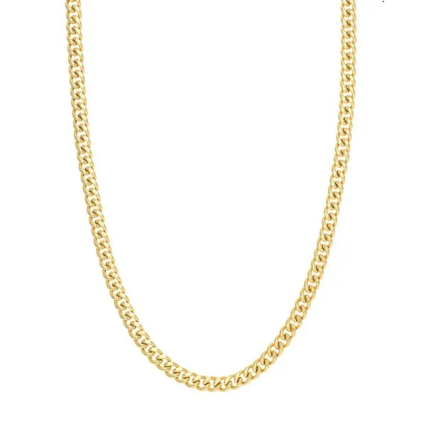 Miami Cuban Chain in Yellow Gold by Midas Mitchell's Jewelry Norman, OK