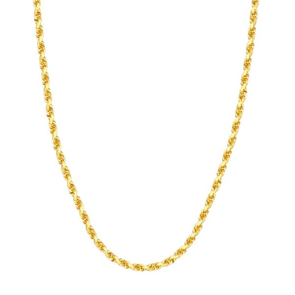 Yellow Gold Rope Chain by Midas Mitchell's Jewelry Norman, OK