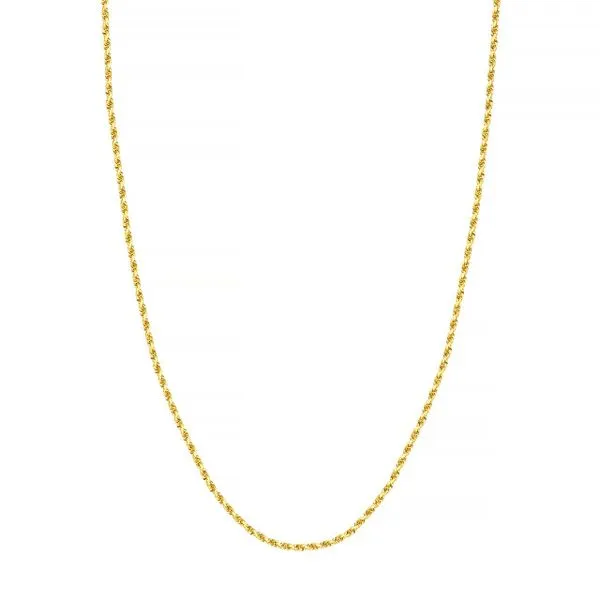 Yellow Gold Rope Chain by Midas Mitchell's Jewelry Norman, OK