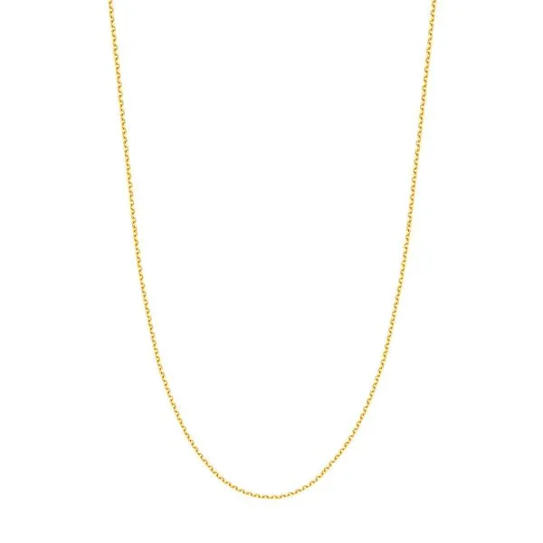 Yellow Gold Cable Chain by Midas Mitchell's Jewelry Norman, OK