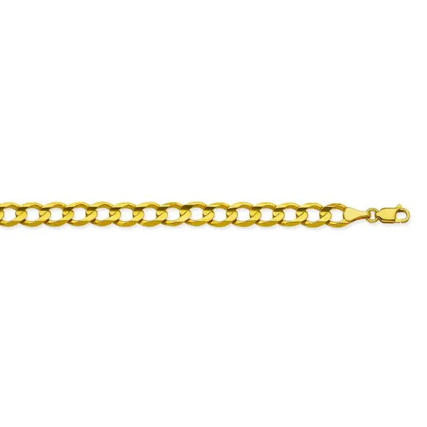 Curb Chain in Yellow Gold by Midas Mitchell's Jewelry Norman, OK