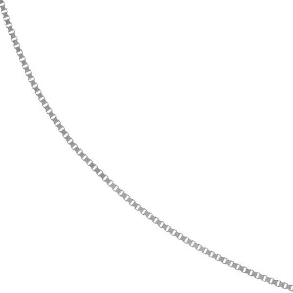 White Gold Box Chain by Midas Mitchell's Jewelry Norman, OK