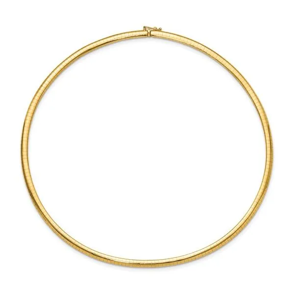 Domed Omega Chain Mitchell's Jewelry Norman, OK