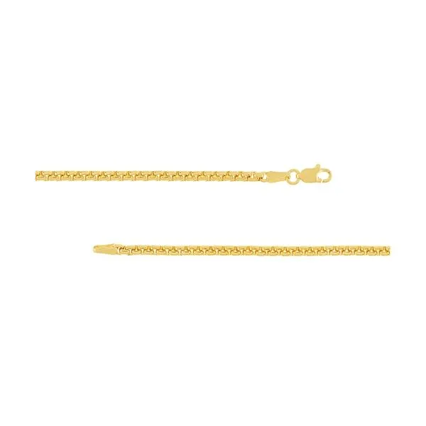 Yellow Gold Box Chain Mitchell's Jewelry Norman, OK