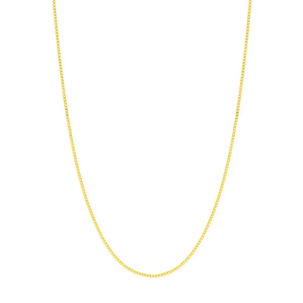 Gold Box Chain Mitchell's Jewelry Norman, OK