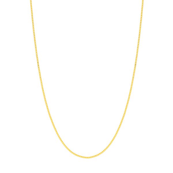 Gold Box Chain Mitchell's Jewelry Norman, OK