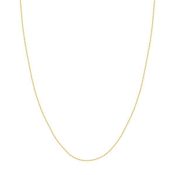 Yellow Gold Rope Chain Mitchell's Jewelry Norman, OK