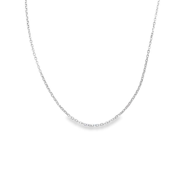 White Gold Link Chain Mitchell's Jewelry Norman, OK