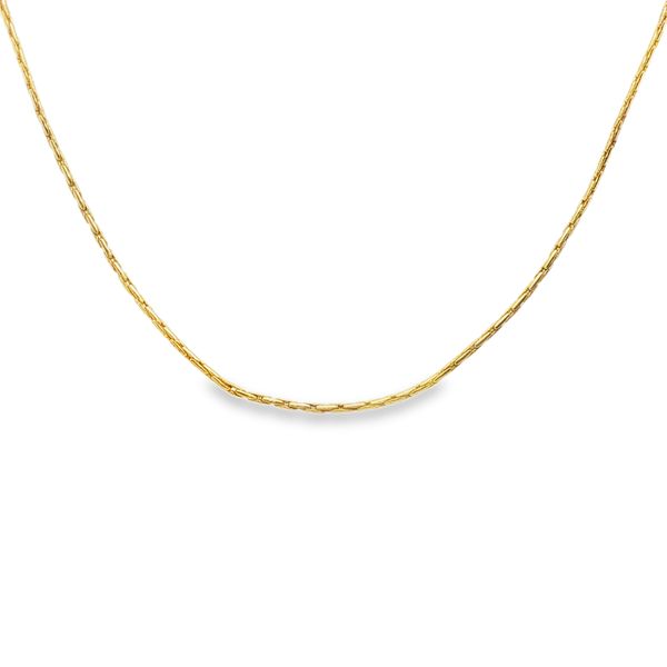 Gold Elongated Cable Chain Mitchell's Jewelry Norman, OK