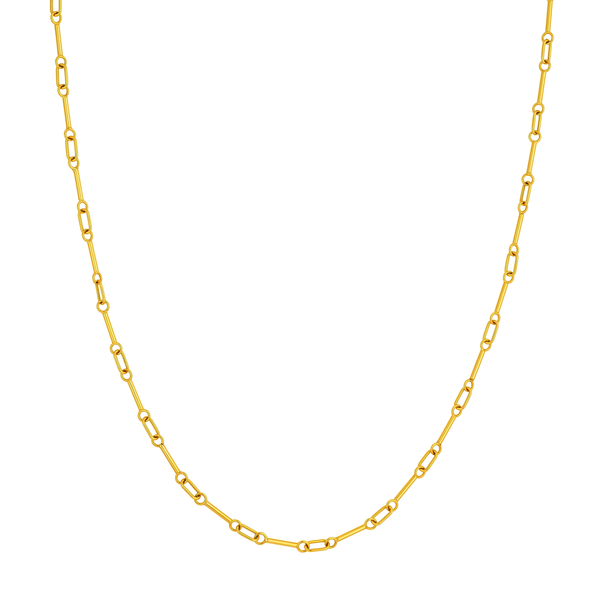 Gold Mini Barbell Chain Mitchell's Jewelry Norman, OK
