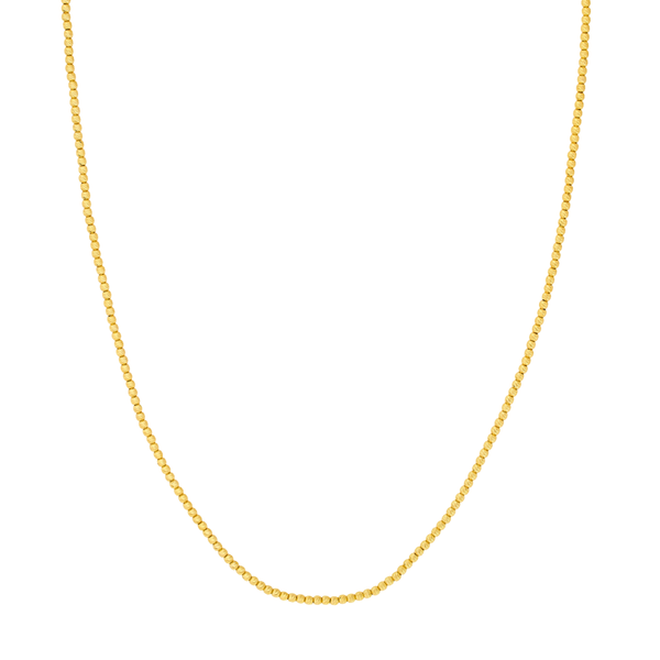 Gold Shimmering Bead Chain Mitchell's Jewelry Norman, OK