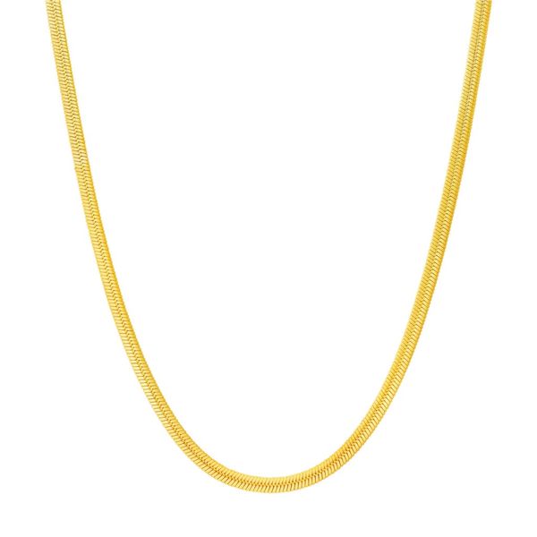 Gold Oval Snake Chain Mitchell's Jewelry Norman, OK