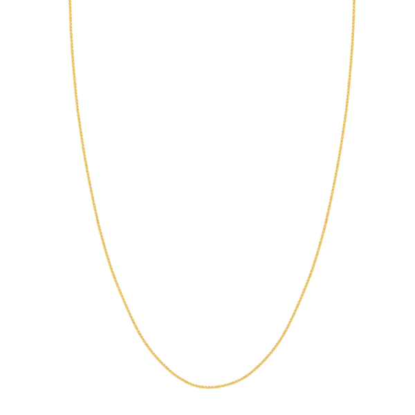 Yellow Gold Adjustable Wheat Chain Mitchell's Jewelry Norman, OK