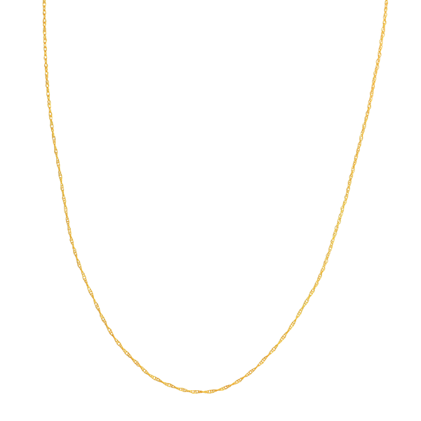 Yellow Gold Rope Chain Mitchell's Jewelry Norman, OK