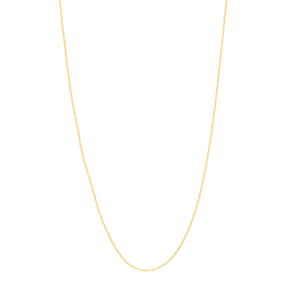 Yellow Gold Rope Chain Mitchell's Jewelry Norman, OK