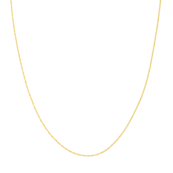 Yellow Gold Rope Chain Mitchell's Jewelry Norman, OK