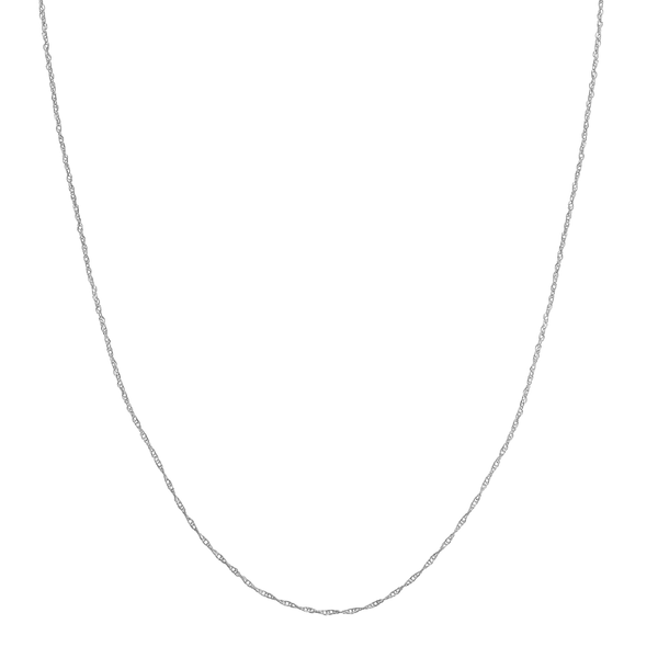 White Gold Rope Chain Mitchell's Jewelry Norman, OK