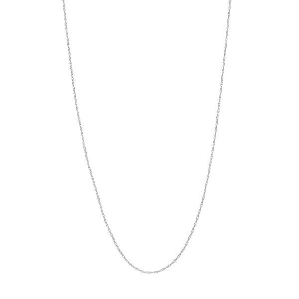 White Gold Rope Chain Mitchell's Jewelry Norman, OK