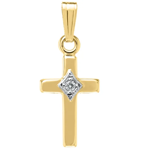 Gold Cross Necklace Mitchell's Jewelry Norman, OK