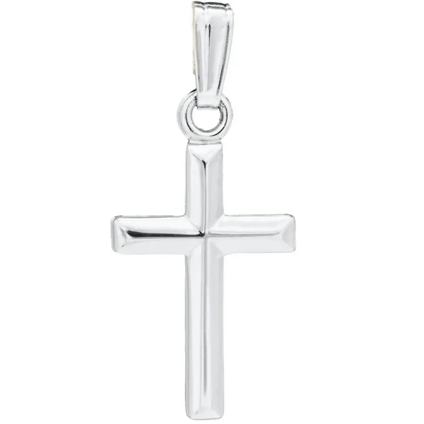 White Gold Cross Necklace Mitchell's Jewelry Norman, OK