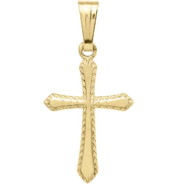 Gold Cross Necklace Mitchell's Jewelry Norman, OK