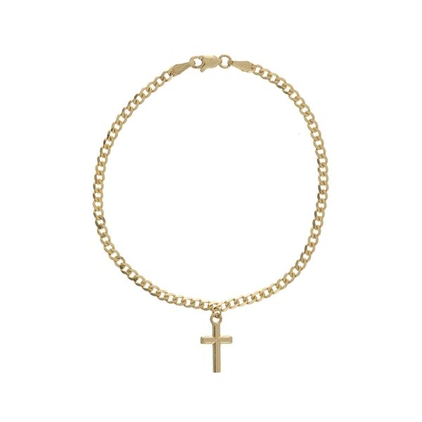 Gold Cross Bracelet Mitchell's Jewelry Norman, OK