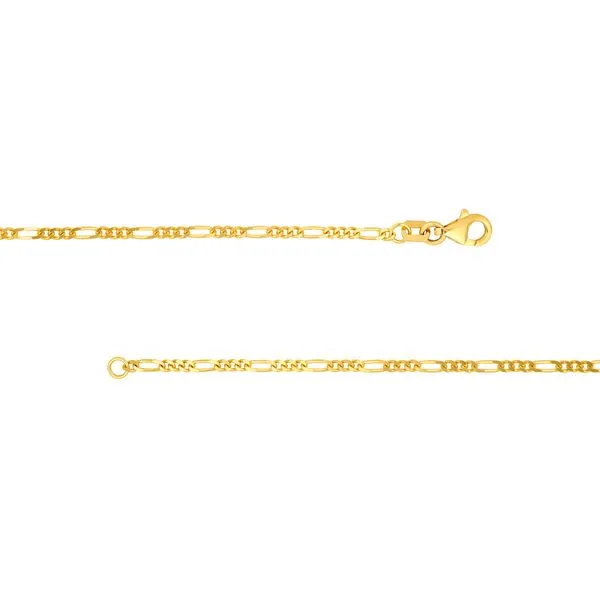 Gold Figaro Chain Bracelet Mitchell's Jewelry Norman, OK