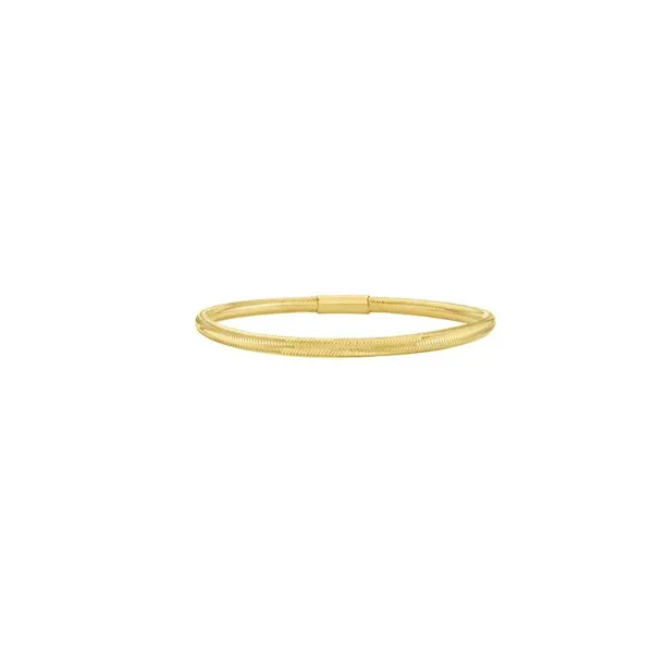 Gold Stretch Mesh Bracelet Mitchell's Jewelry Norman, OK