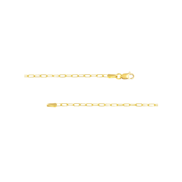 Gold Paperclip Bracelet Mitchell's Jewelry Norman, OK