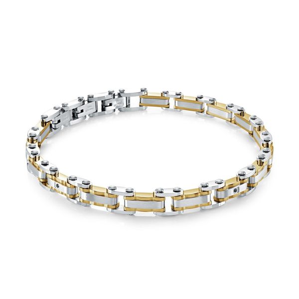 Stainless Steel Link Bracelet Mitchell's Jewelry Norman, OK