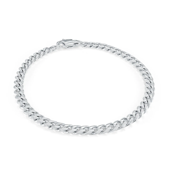 Stainless Steel Curb Bracelet Mitchell's Jewelry Norman, OK