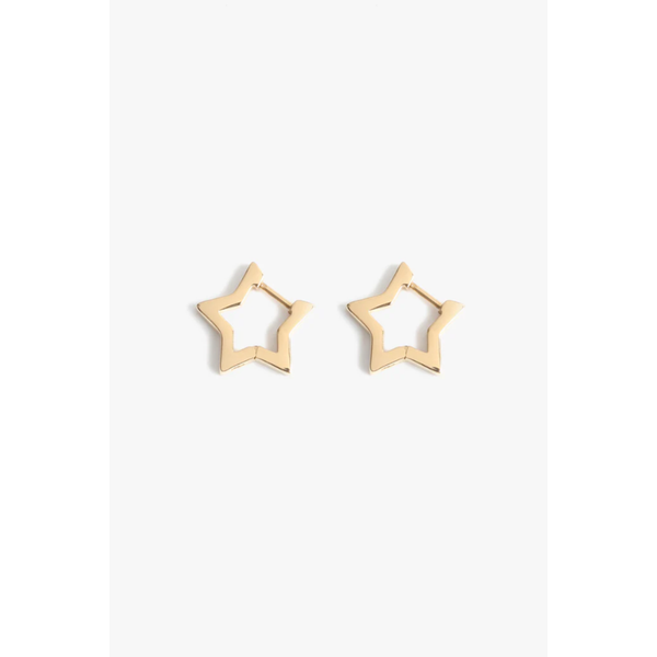 Bowie Star Huggies By Marrin Costello Mitchell's Jewelry Norman, OK