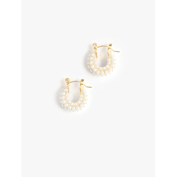 Audrey Pearl Huggies By Marrin Costello Mitchell's Jewelry Norman, OK