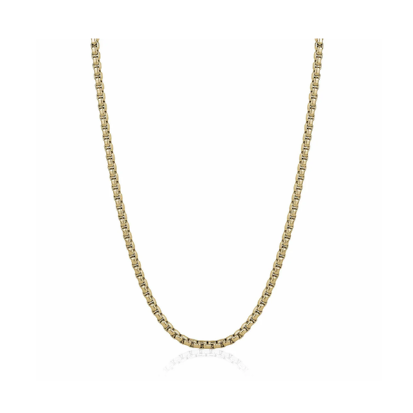 Stainless Steel Round Box Chain Mitchell's Jewelry Norman, OK