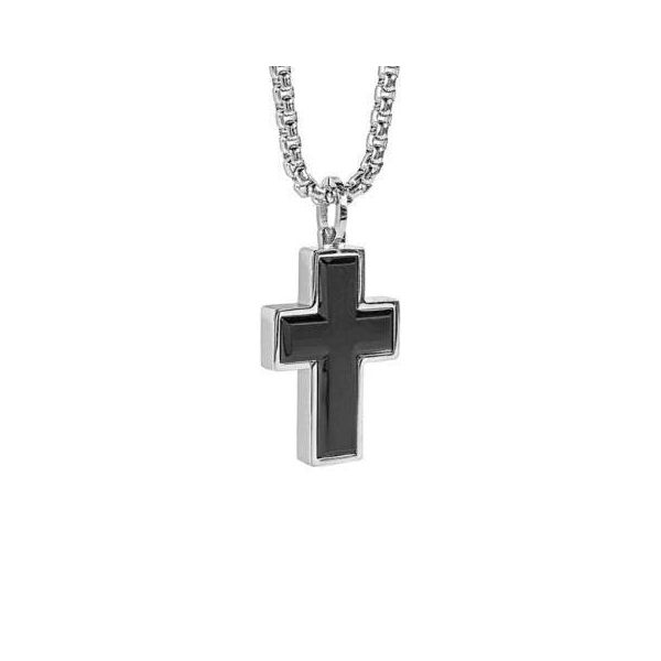 Stainless Steel Cross Necklace Mitchell's Jewelry Norman, OK