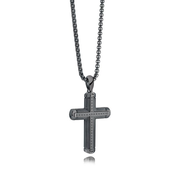 Stainless Steel Cross Necklace Mitchell's Jewelry Norman, OK