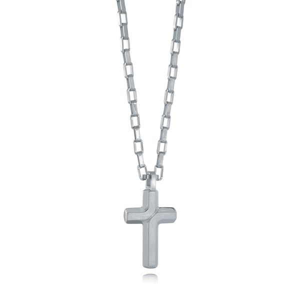Stainless Steel Cross Necklace Mitchell's Jewelry Norman, OK