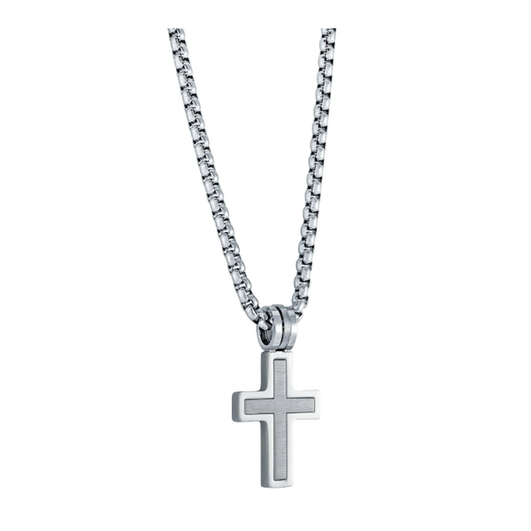 Stainless Steel Cross Necklace Mitchell's Jewelry Norman, OK