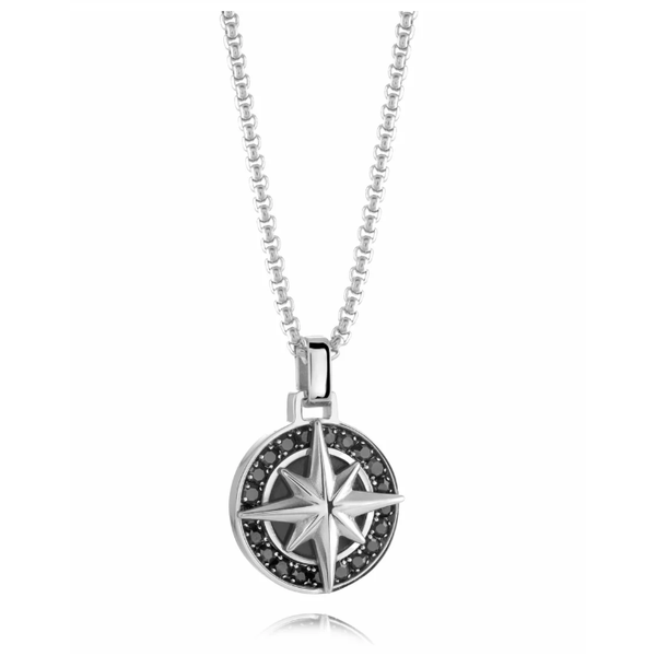 Stainless Steel North Star Necklace Mitchell's Jewelry Norman, OK
