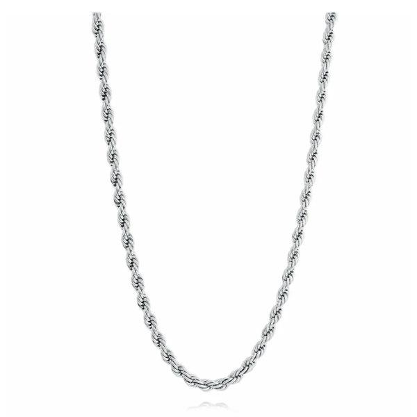 Stainless Steel Rope Chain Mitchell's Jewelry Norman, OK