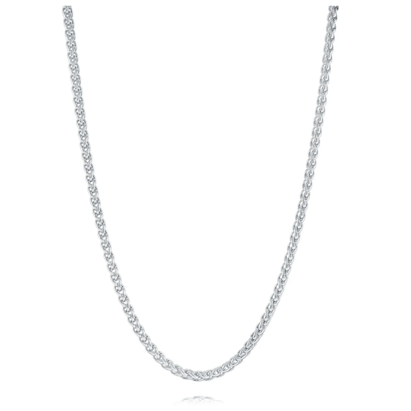 Stainless Steel Wheat Chain Mitchell's Jewelry Norman, OK